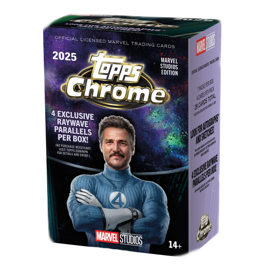 2025 Topps Marvel Studios Chrome Value Box image 0