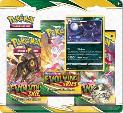 Evolving Skies 3 Pack Blister [Umbreon] image 0