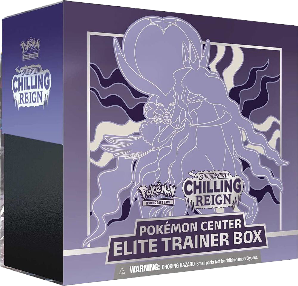 Chilling Reign Pokemon Center Elite Trainer Box [Shadow Rider Calyrex] image 0
