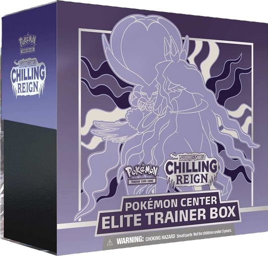 Chilling Reign Pokemon Center Elite Trainer Box [Shadow Rider Calyrex] image 0