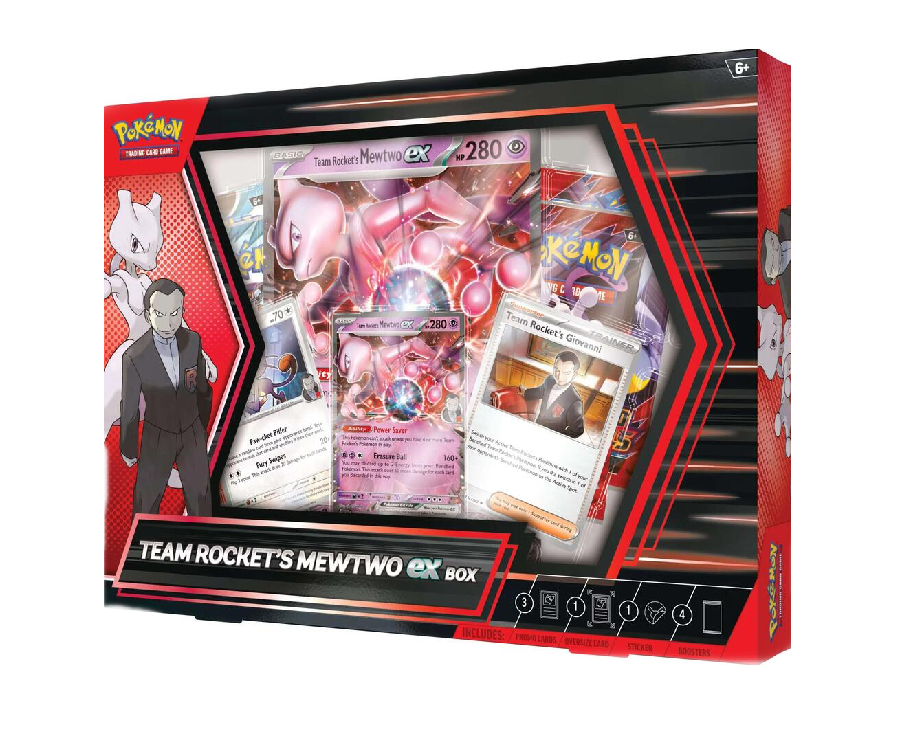 Team Rocket's Mewtwo ex Box image 0