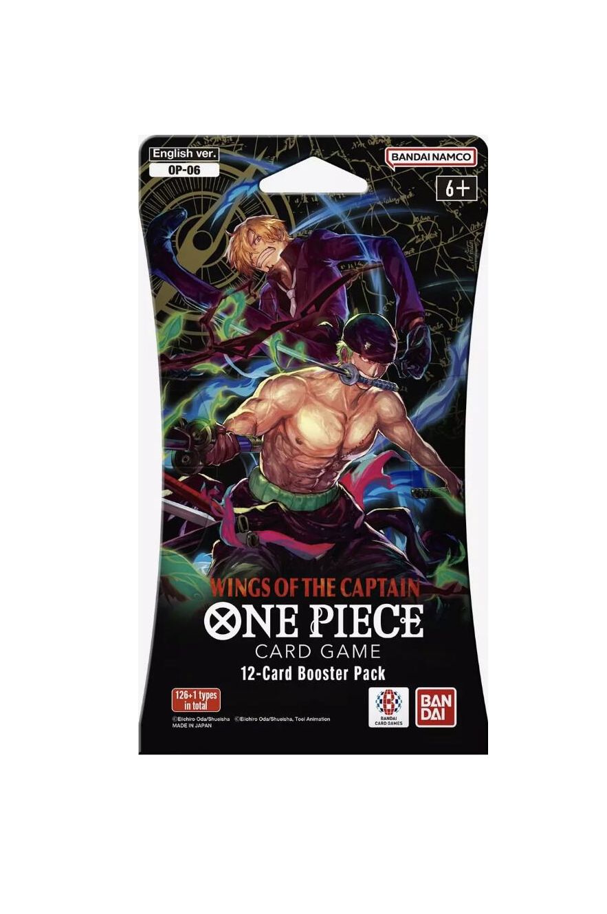 One Piece Wings of the Captain - Sleeved Booster Pack (OP06) image 0