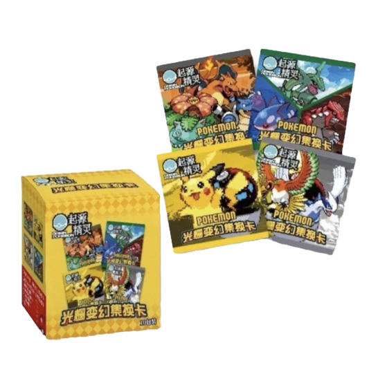 Chinese Pokemon Eif Origin Gameboy Lenticular Booster Pack image 0