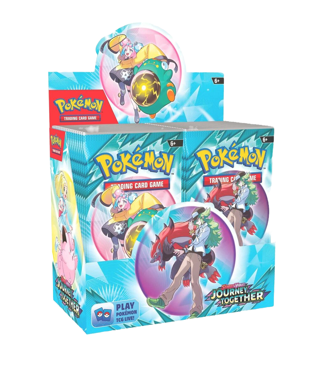 Pokemon Scarlet and Violet Journey Together Enhanced Booster Box image 0