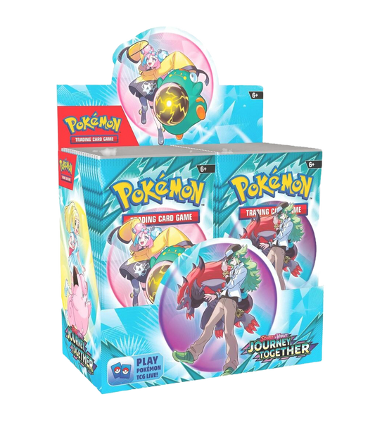 Pokemon Scarlet and Violet Journey Together Enhanced Booster Box image 0
