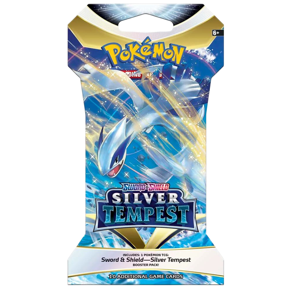 Silver Tempest Sleeved Booster Pack