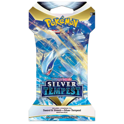 Silver Tempest Sleeved Booster Pack