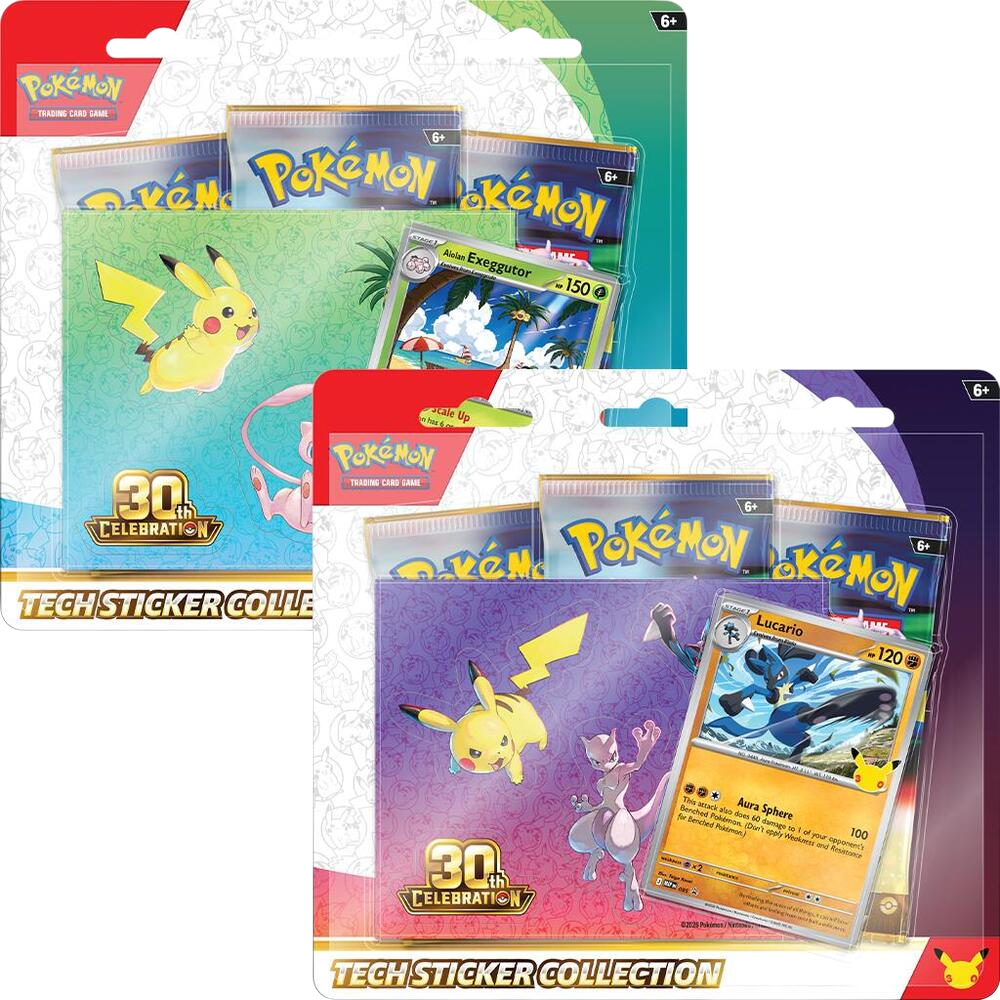 (LIMIT 1) 30th Celebration Tech Sticker Collection