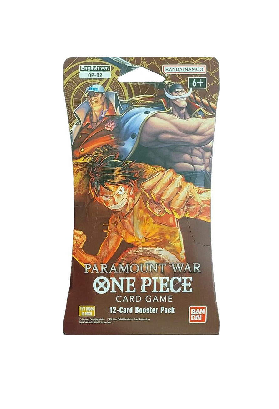 One Piece Paramount War - Sleeved Booster Pack (OP02) image 0