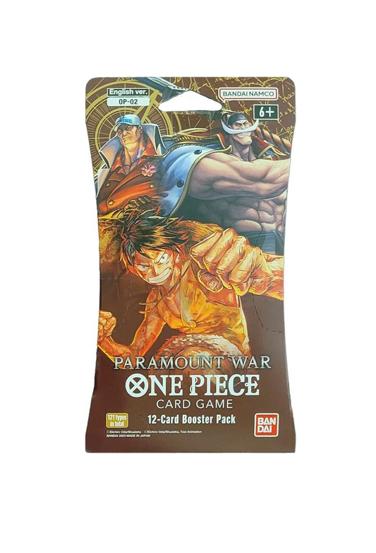 One Piece Paramount War - Sleeved Booster Pack (OP02) image 0