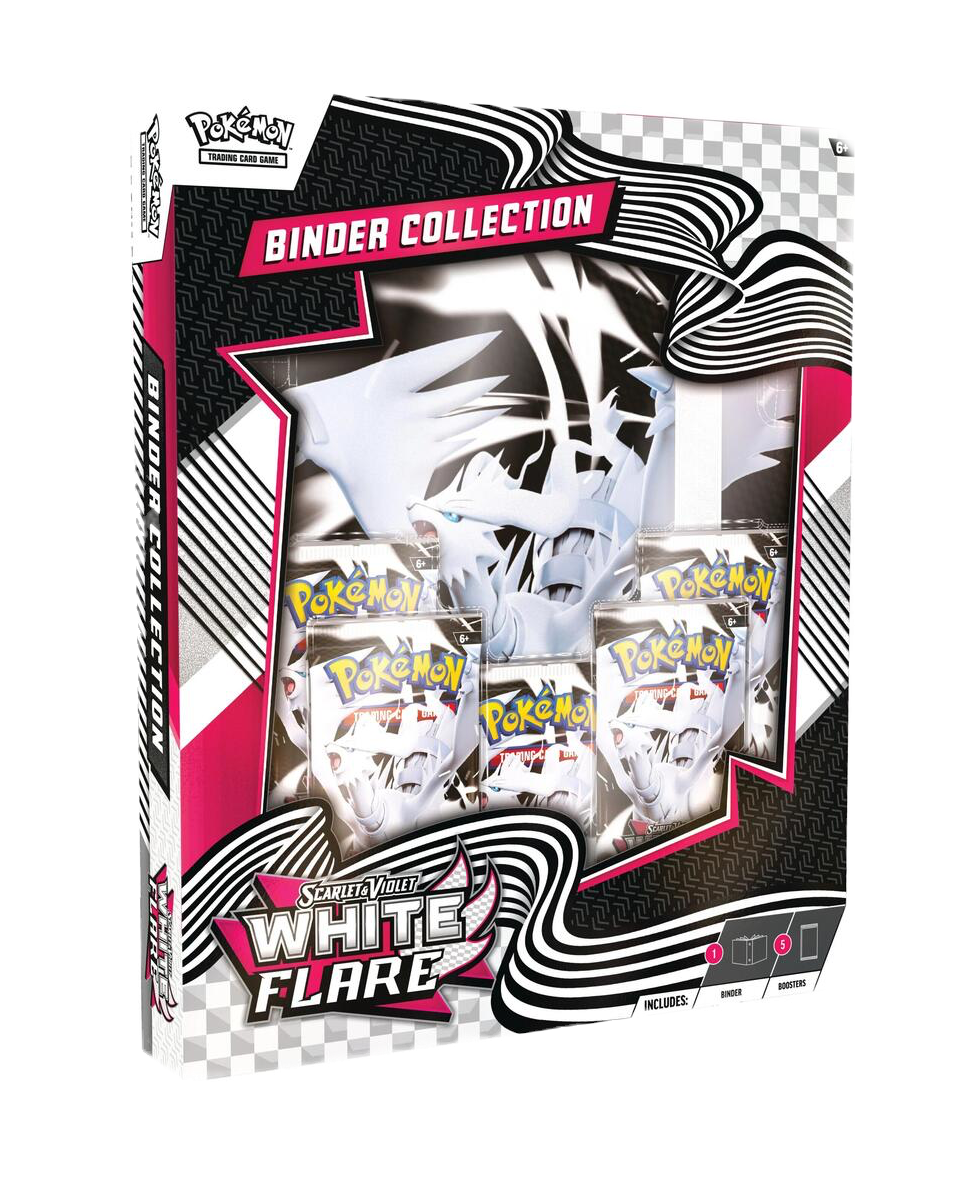 White Flare Binder Collection image 0