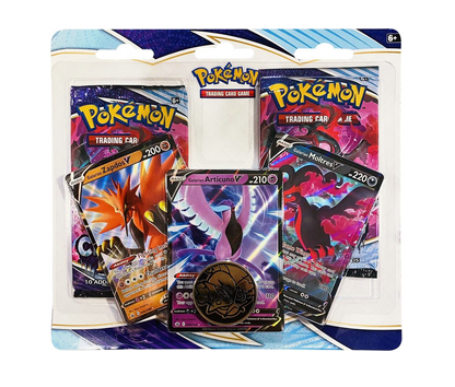 Chilling Reign 2 Pack Blister [Galarian Zapdos V, Articuno V, Moltres V] image 0