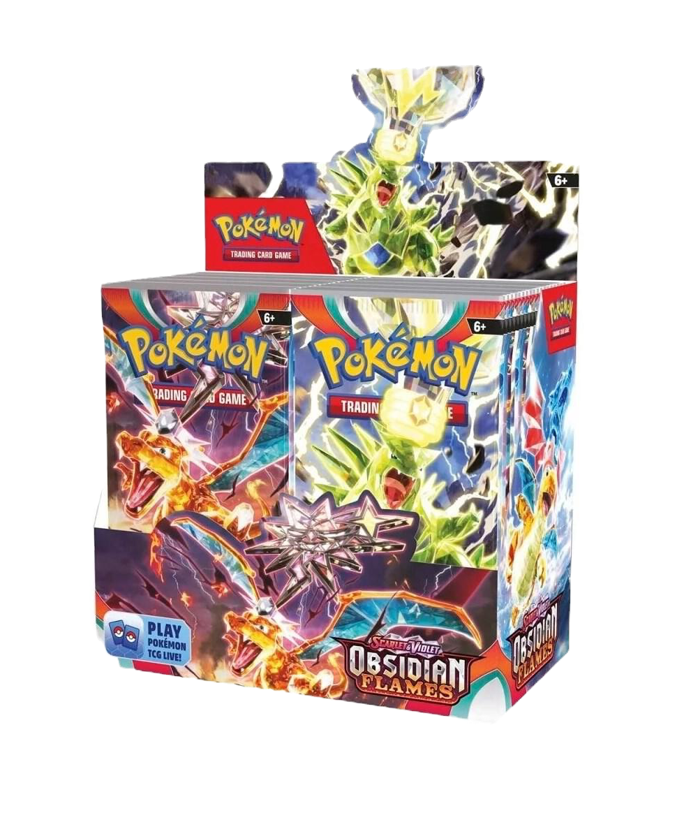 Pokemon Obsidian Flames Booster Box image 0