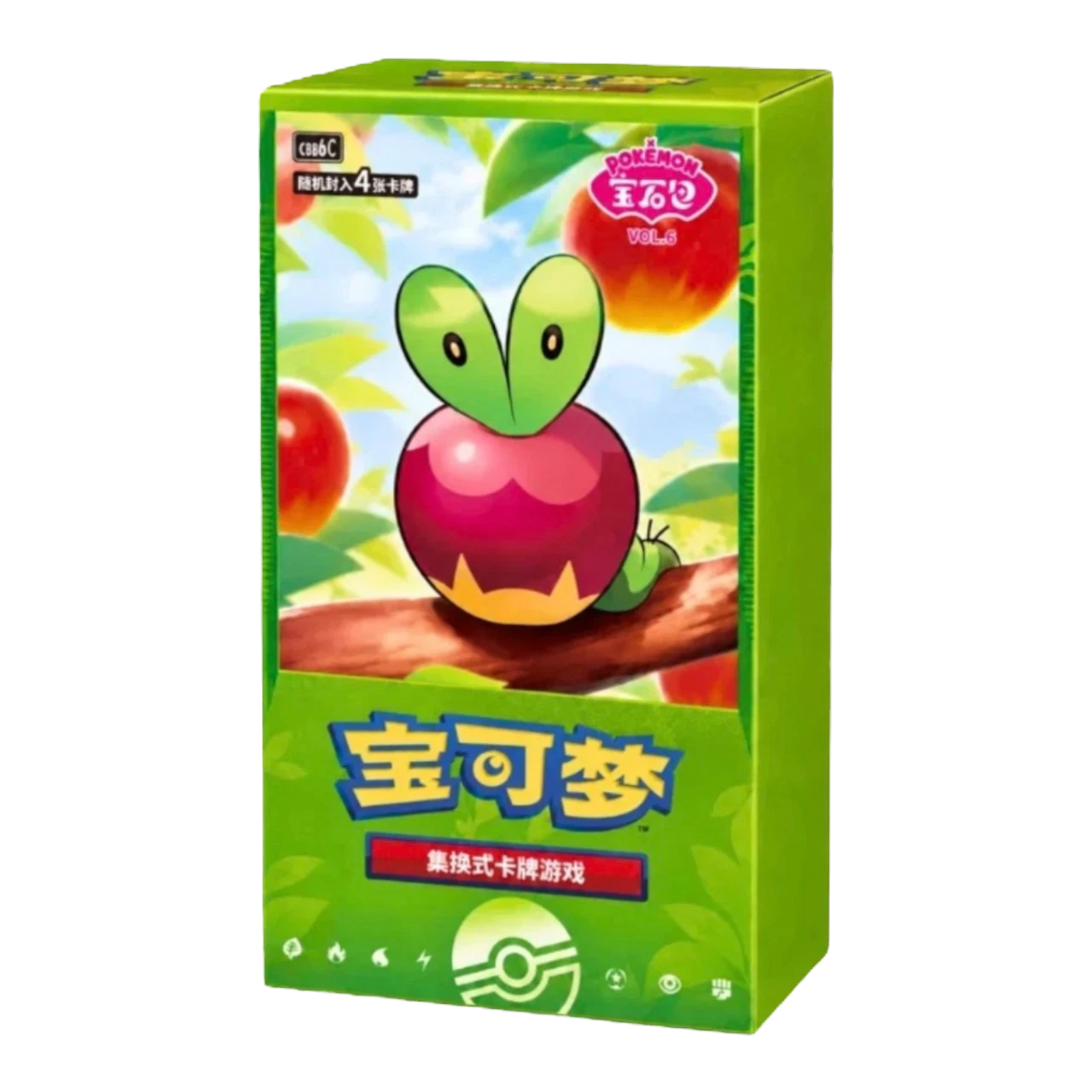 Pokemon Chinese Gem Pack 6 Booster Box